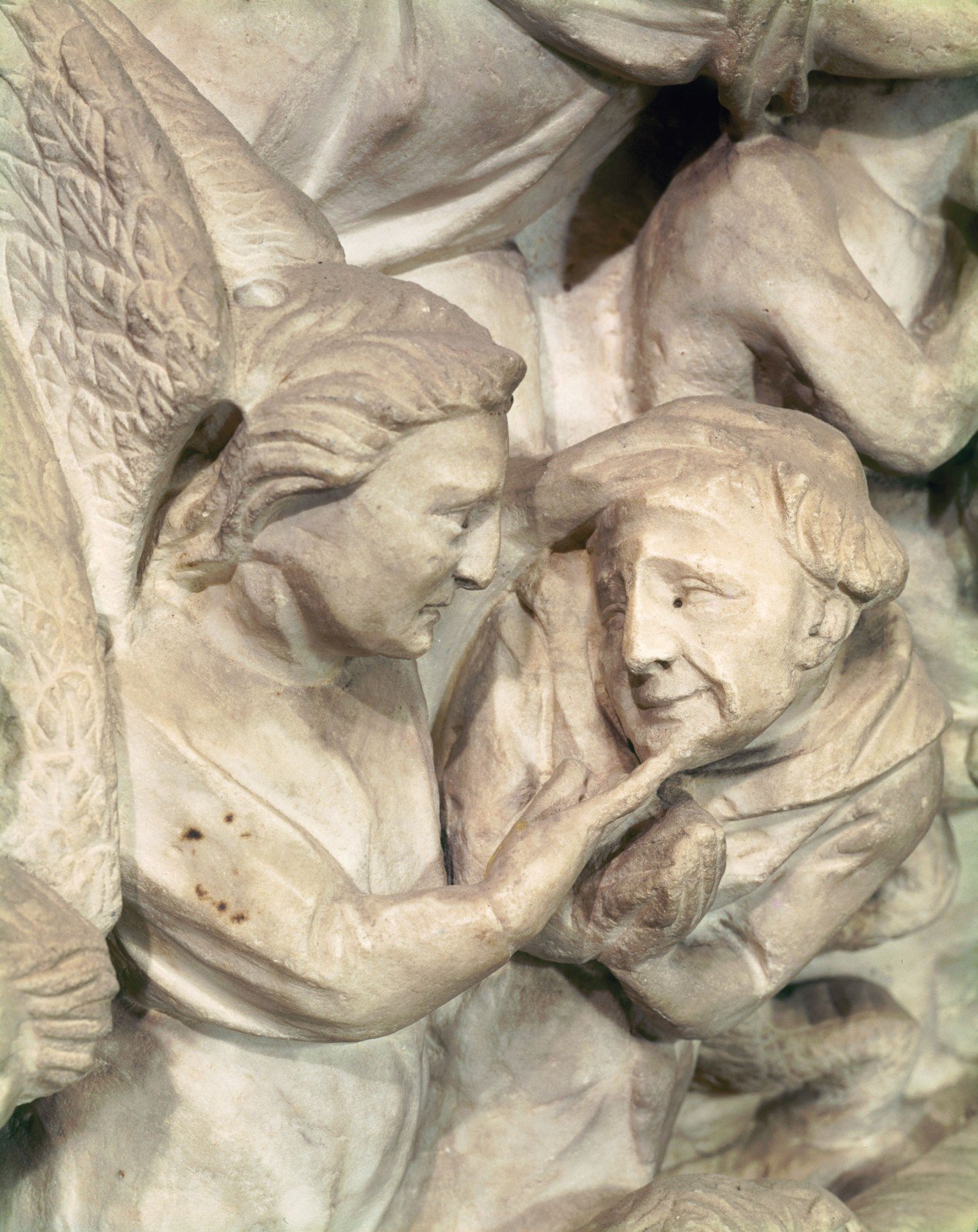 Judgement, Giovanni Pisano, Pistoia, Church of S. Andrea, pulpit, Giacomo Pozzi Bellini - 1960-1965