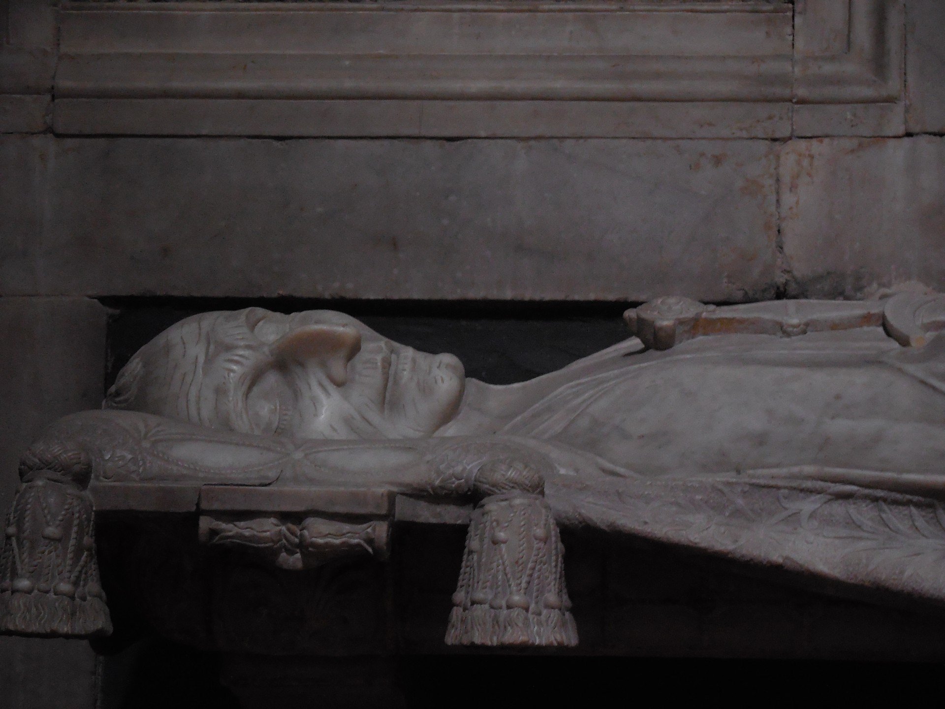 Tomb of Bernardo Giugni, detail, Mino da Fiesole (post quem 1460), Santa Maria Assunta della Badia Fiorentina, Florence