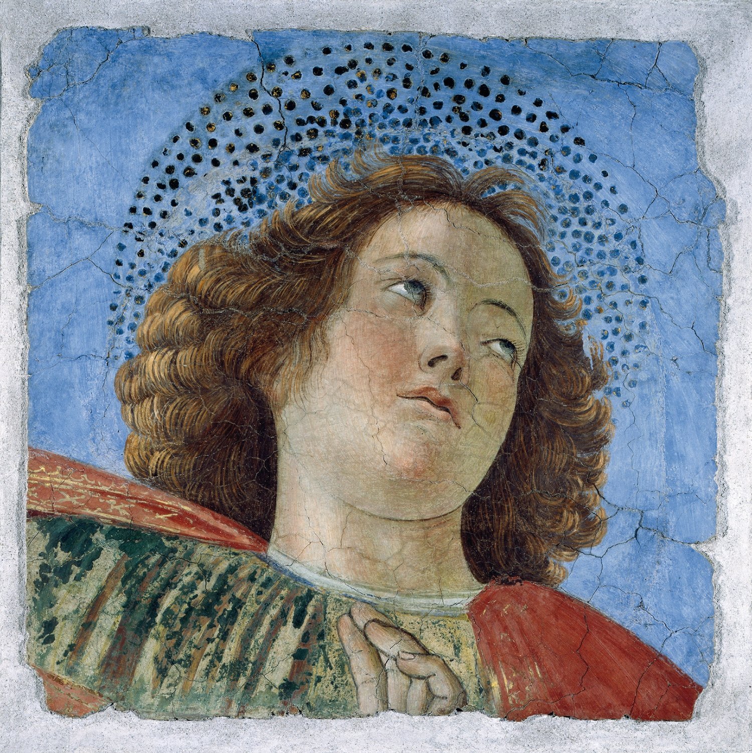 Melozzo, “Head of an Apostle”, Città del Vaticano, Pinacoteca Vaticana