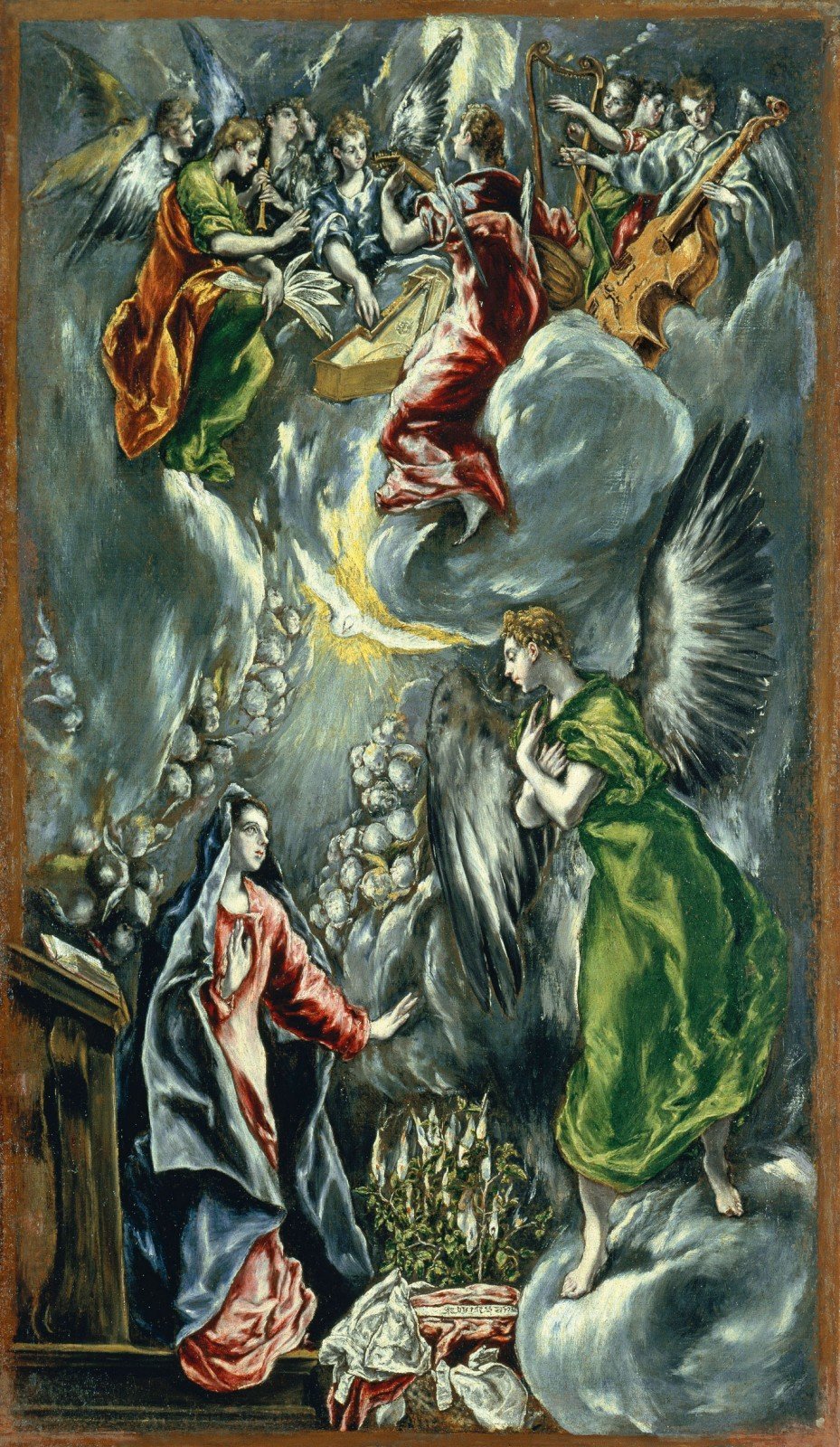 El Greco, “Annunciation”, 1596-1600, Museo Thyssen-Bornemisza
