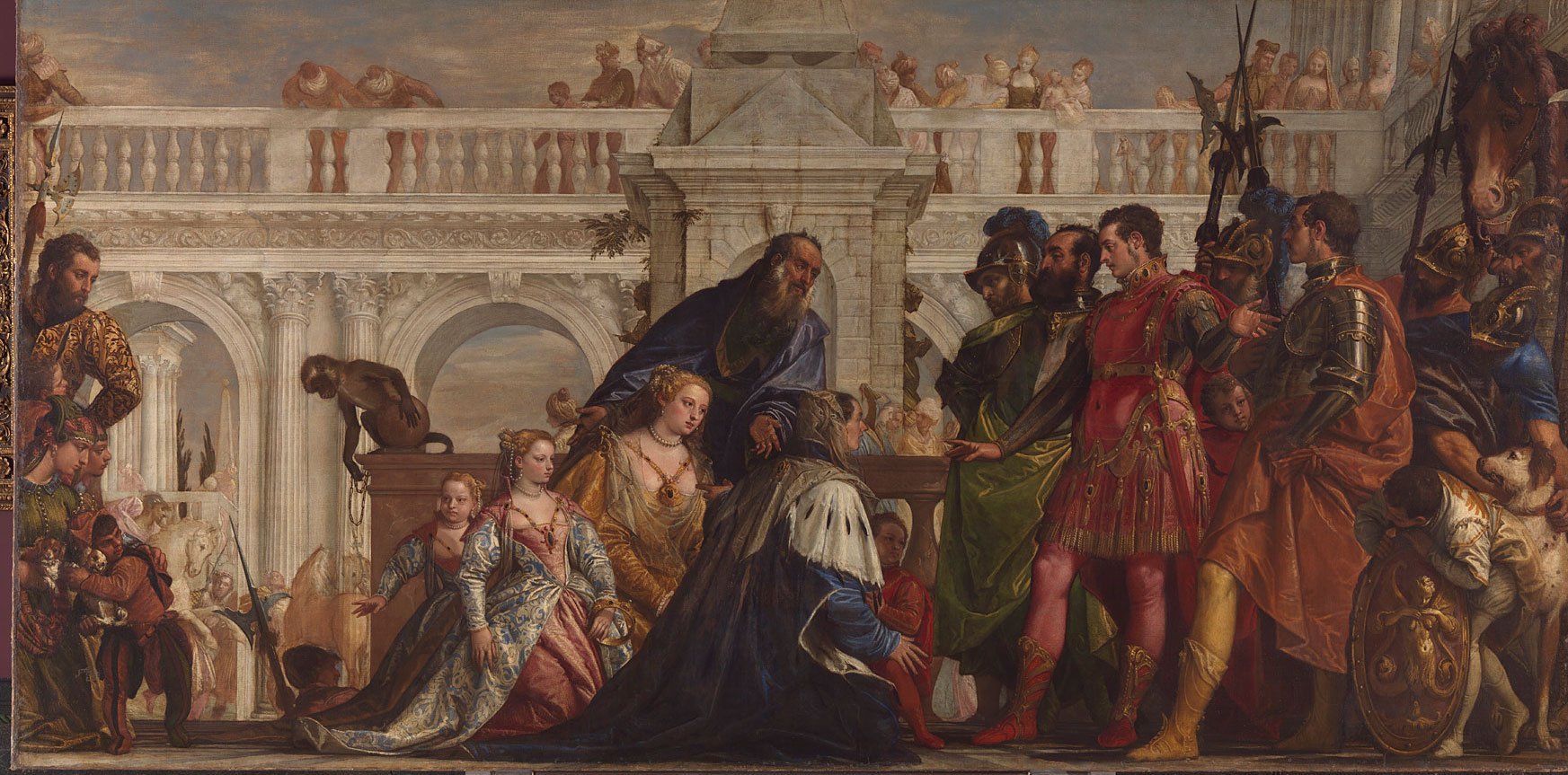 Paolo Veronese (1528-1588), “The Family of Darius before Alexander,” 1565-7. Oil on canvas, 236.2 × 474.9 cm © The National Gallery, London