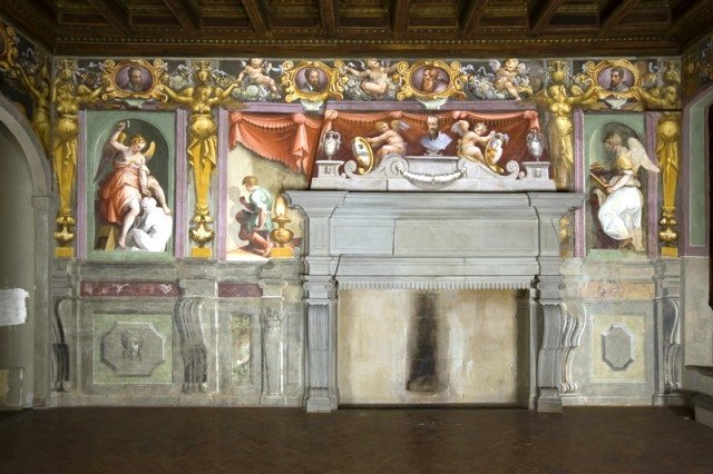 Giorgio Vasari, “Self-portrait”, ca. 1561-1569, fresco, Casa Vasari, Firenze