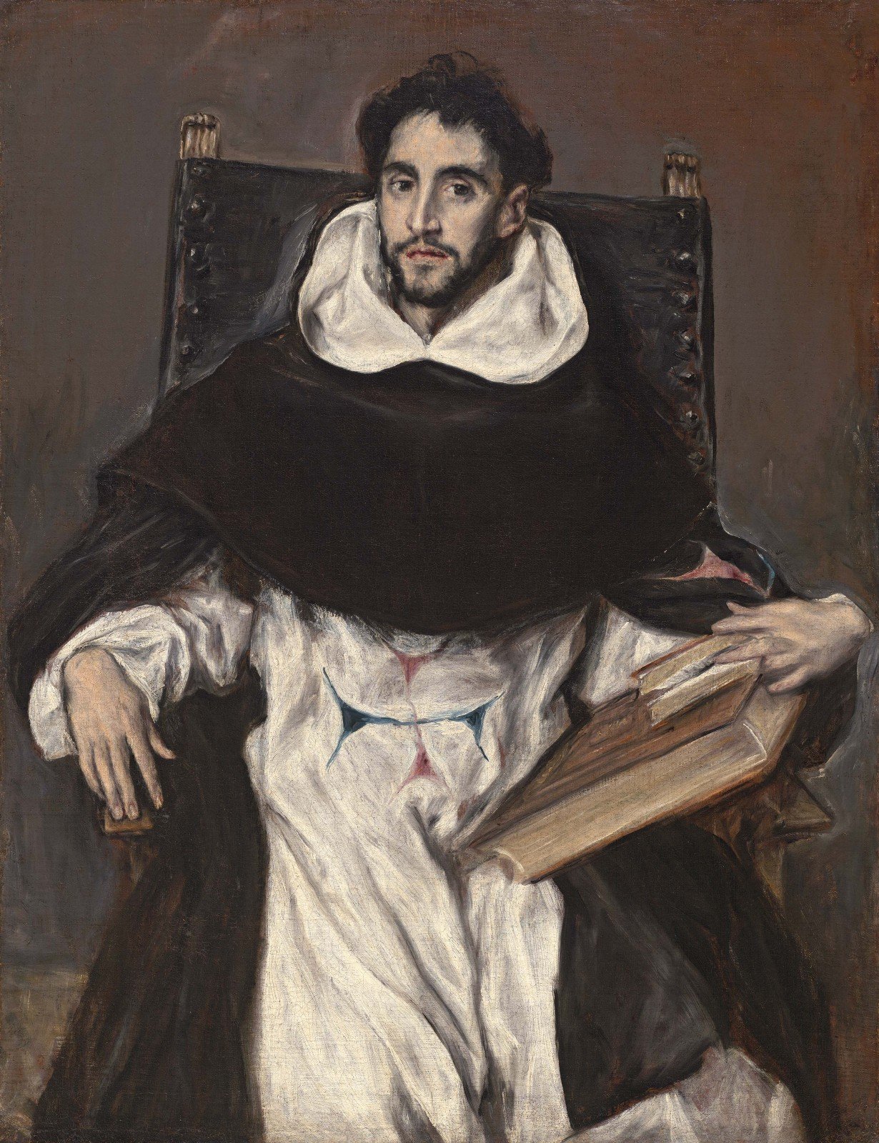 "Fray Hortensio Félix Paravicino", El Greco, Oil on canvas, 112.1 x 86.1 cm c. 1609 Boston, Museum of Fine Arts. Isaac Sweetser Fund.Courtesy, Museum of Fine Arts