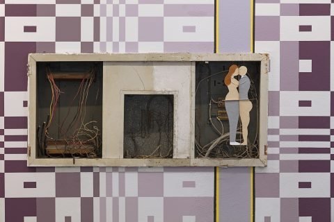 Rodrigo Hernández, These cells, 2018. Cardboard, papier-mâché, acrylic paint, oil paint, variable dimensions. Courtesy Pivô, Sao Paulo. Photo: Everton Ballardin
