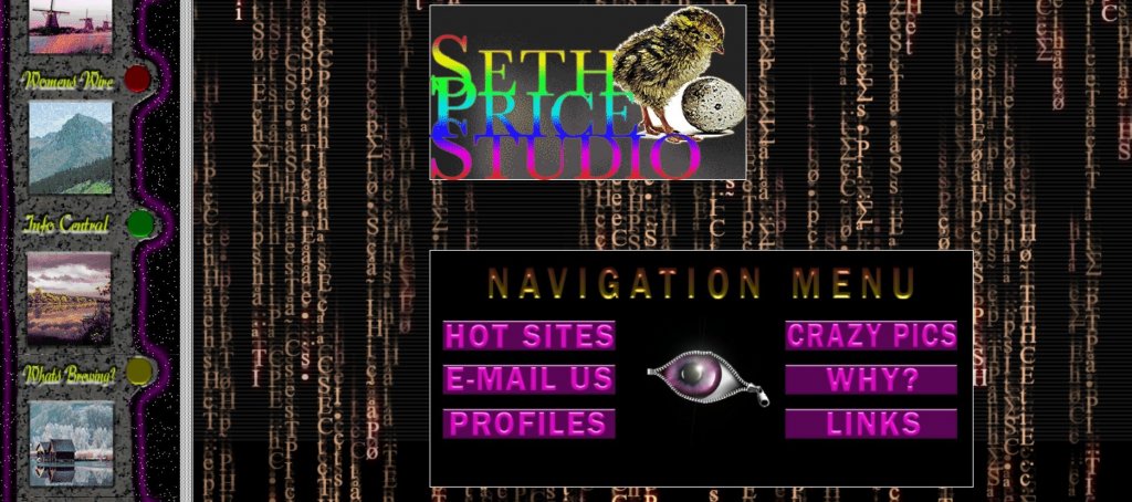 Website of Seth Price (2015 version, accessed April 2020).