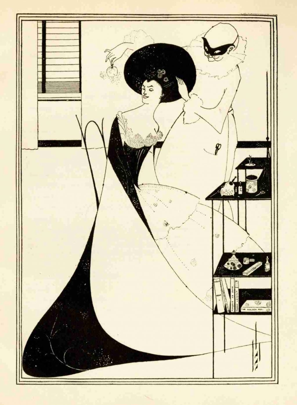 A. Beardsley - The toilet of Salomé