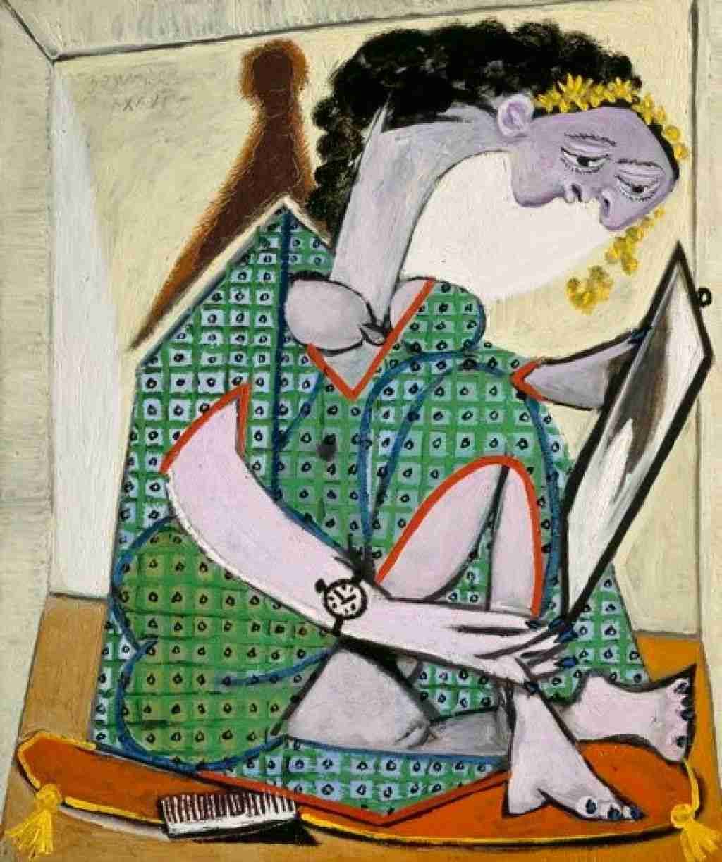 Picasso Donna con orologio