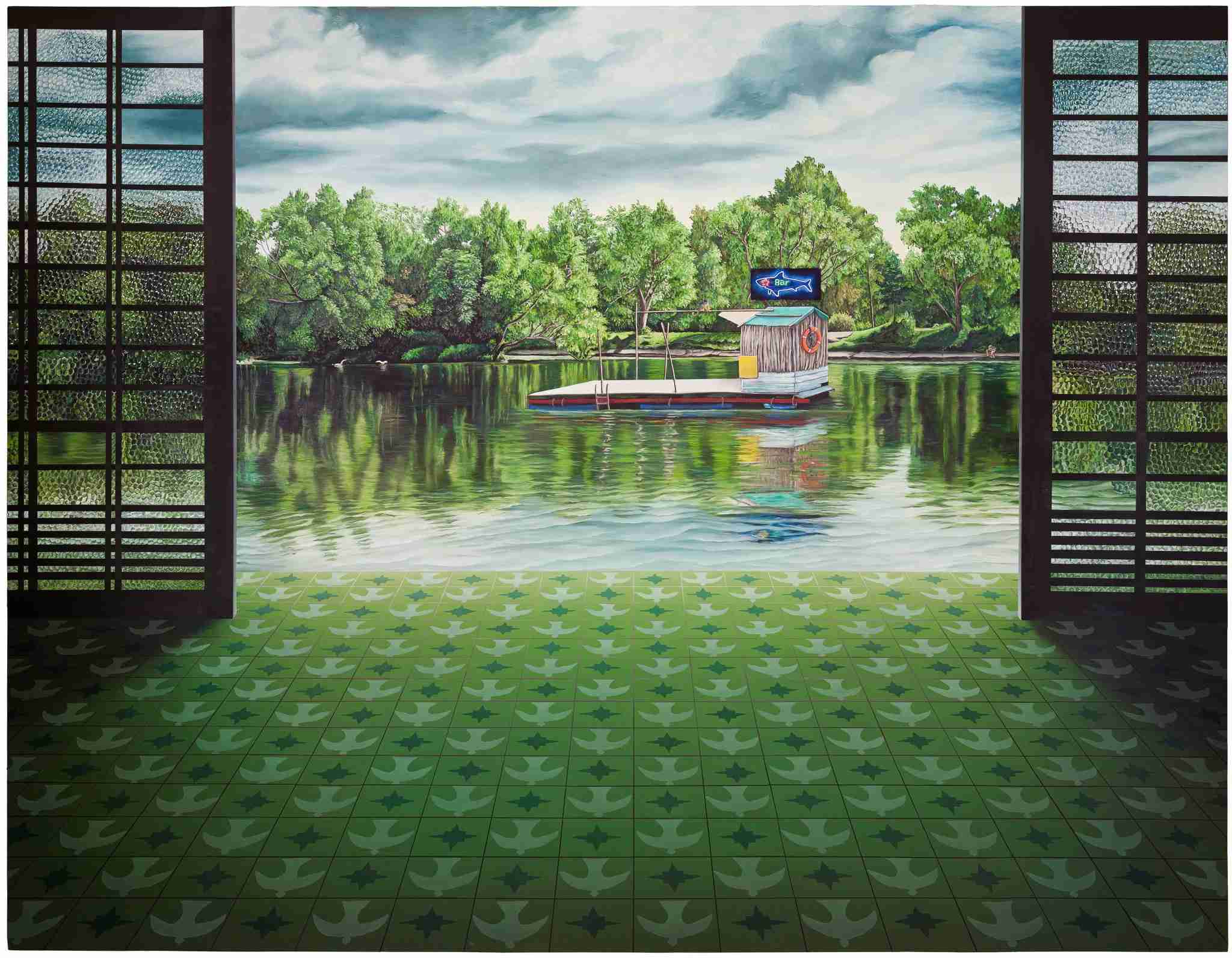 Ana Elisa Egreja: painting the texture of things