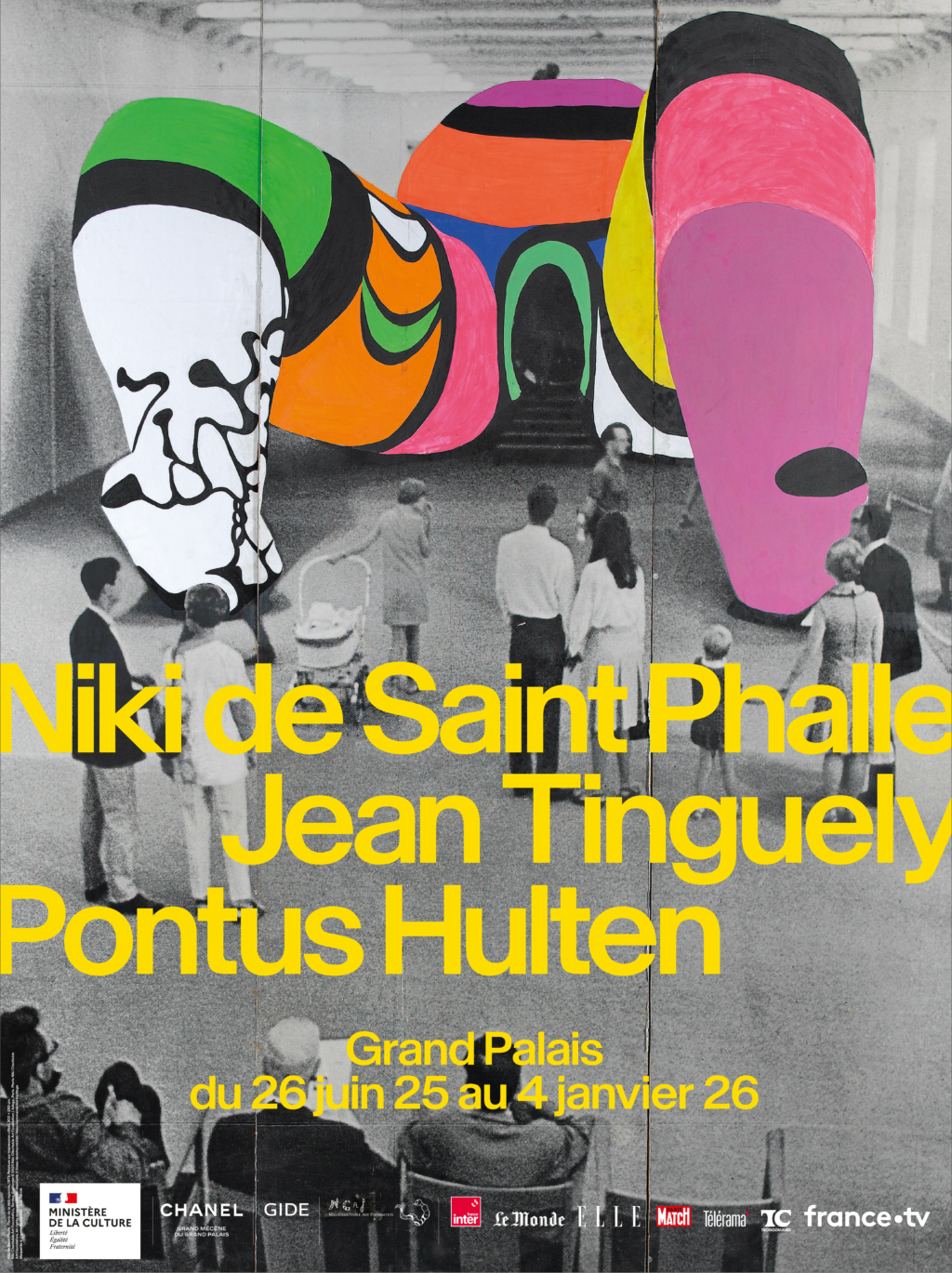 Niki de Saint Phalle, Jean Tinguely, Pontus Hulten