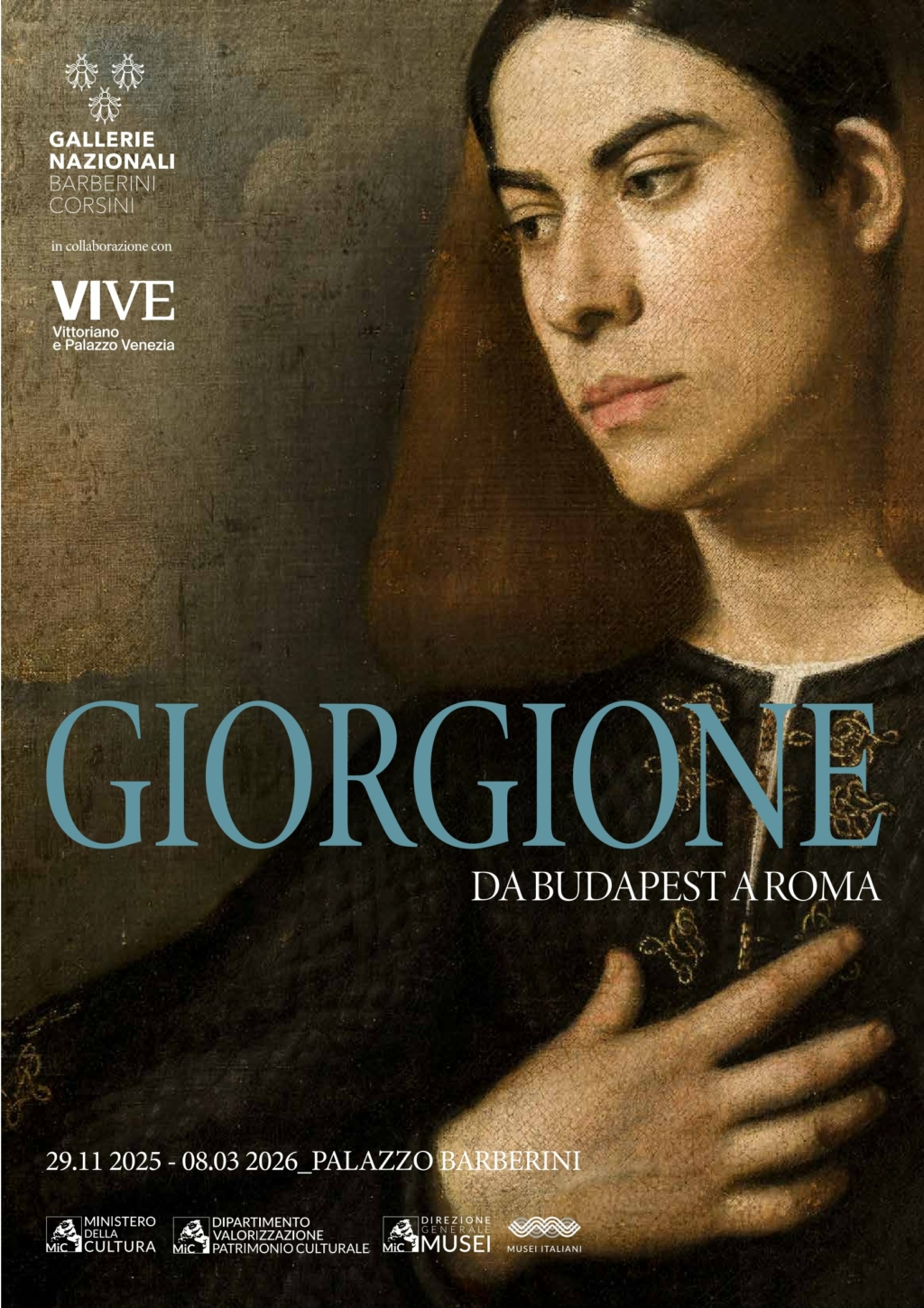 Giorgione da Budapest a Roma