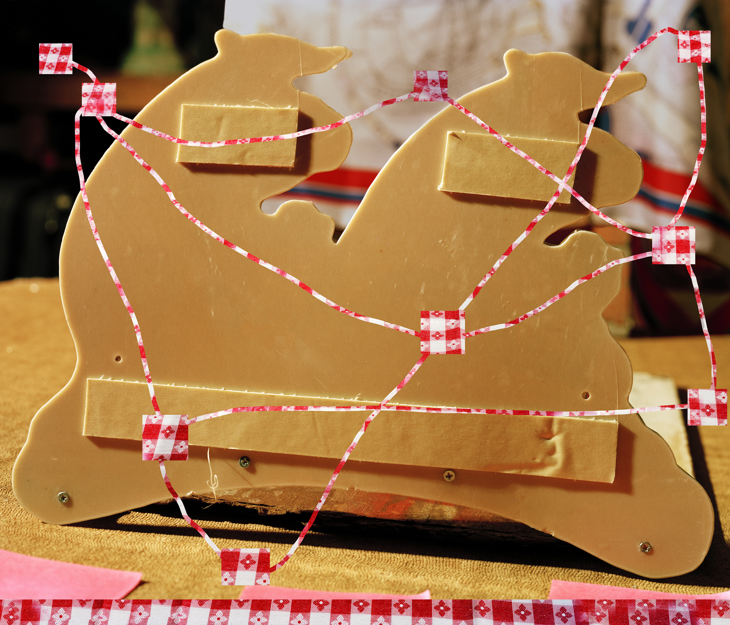 Lucas Blalock, The Heist, 2025, archival inkjet print.