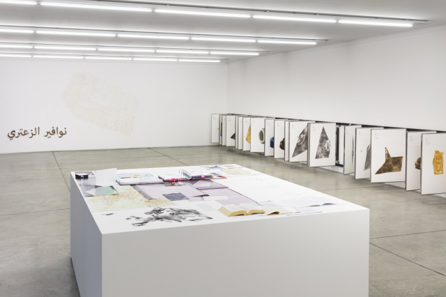 Margherita Moscardini, The Fountains of Za’atari, Veduta di mostra / Exhibition view, Collezione Maramotti, 2019. Ph. Andrea Rossetti.