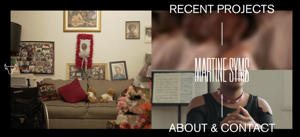 The website of Martine Syms (accessed 2020).